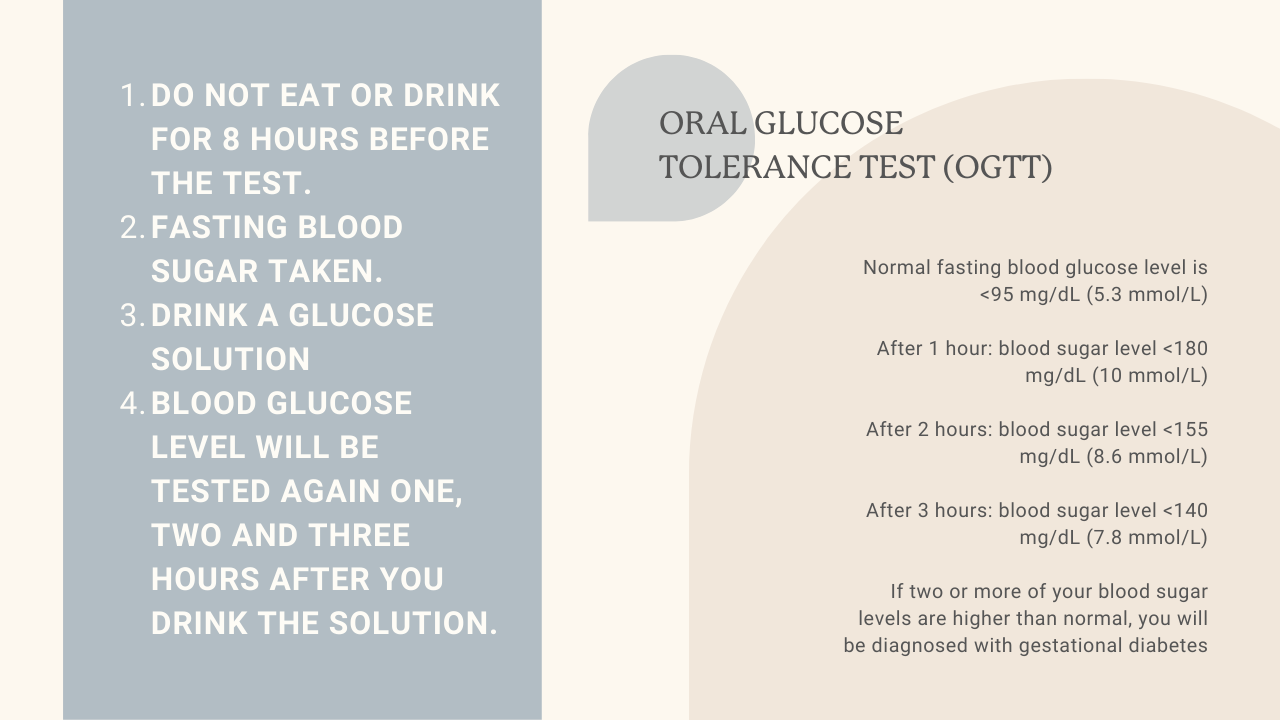 oral glucose tolerance test (OGTT)